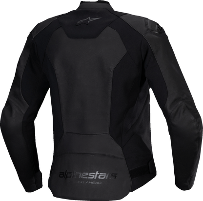 ALPINESTARS Stella Faster v3 Leather Jacket - Black/Black - US 14 / EU 50 3113625-1100-50