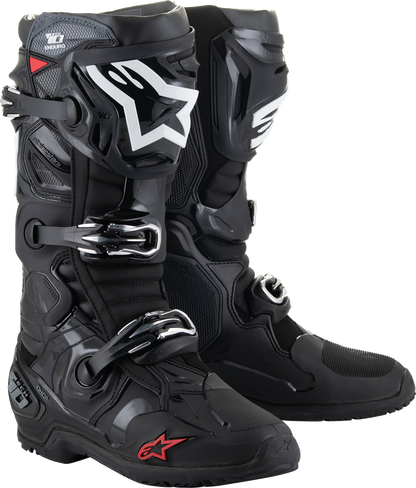 ALPINESTARS Tech 10 Enduro Boots - Black - US 9 / EU 43 2010025-10-9