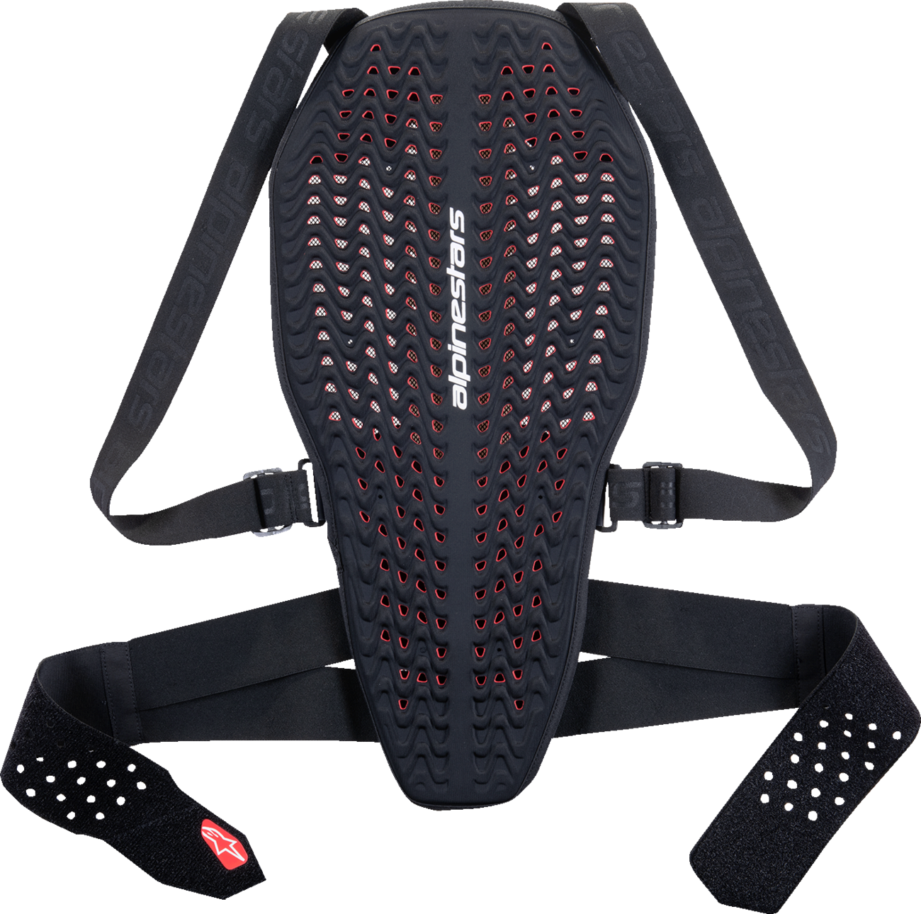 ALPINESTARS Nucleon Plasma Back Protector - Black/White/Red - XL 6504325-123-XL