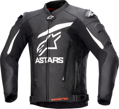 ALPINESTARS GP Plus v4 Leather Jacket - Black/White - US 50 / EU 60 3100524-12-60