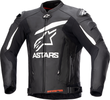 ALPINESTARS GP Plus v4 Leather Jacket - Black/White - US 48 / EU 58 3100524-12-58