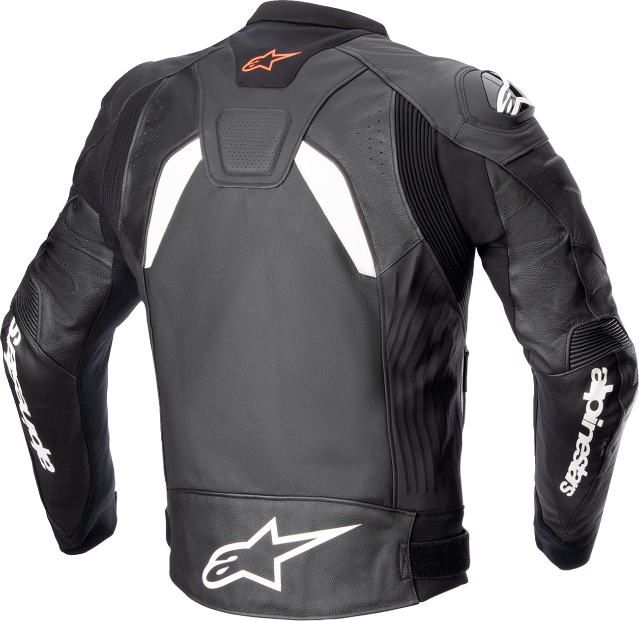 ALPINESTARS GP Plus v4 Leather Jacket - Black/White - US 42 / EU 52 3100524-12-52