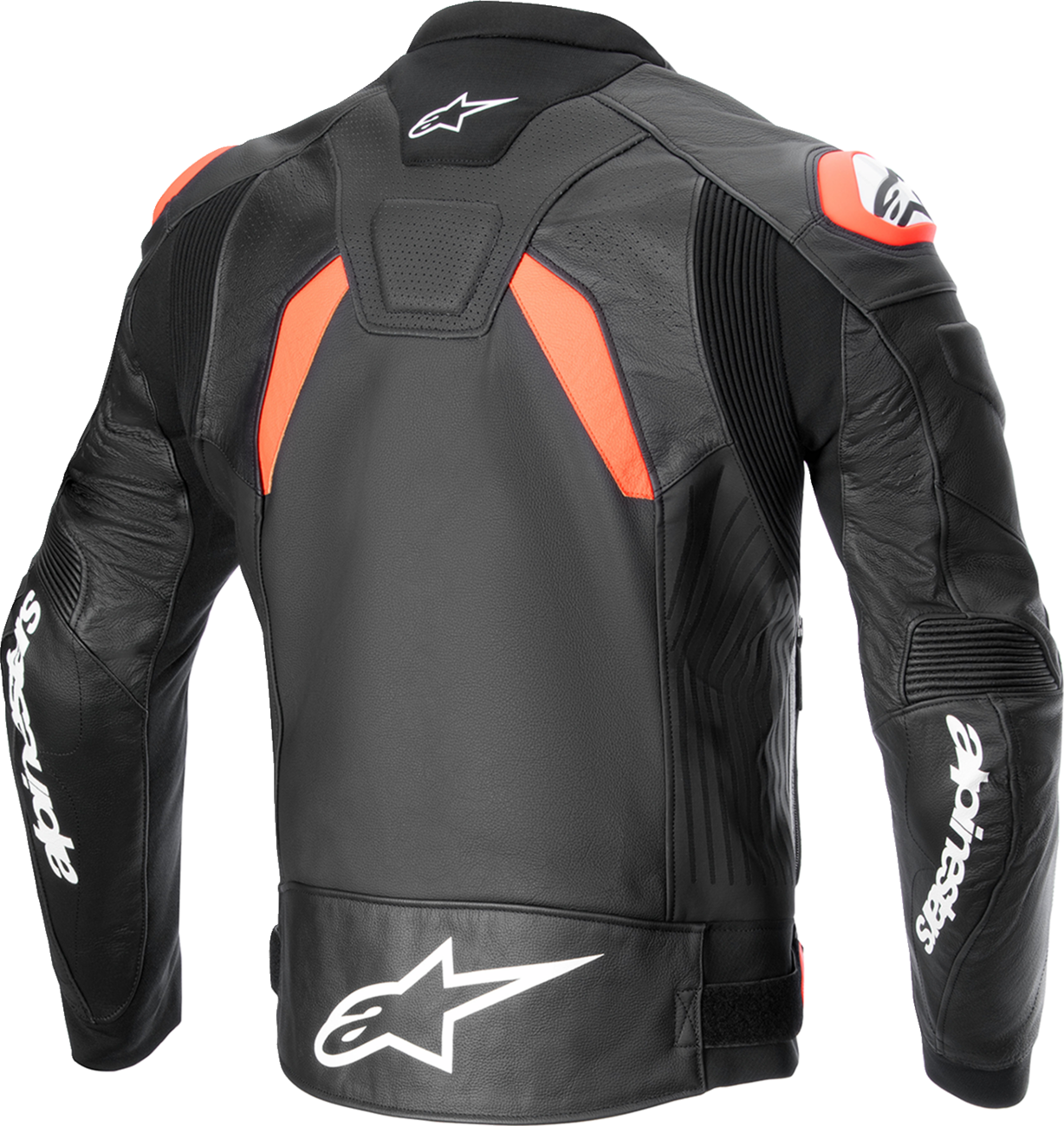 ALPINESTARS GP Plus R v4 Airflow Leather Jacket - Black/Red Fluo/White - US 40 / EU 50 3100624-1321-50