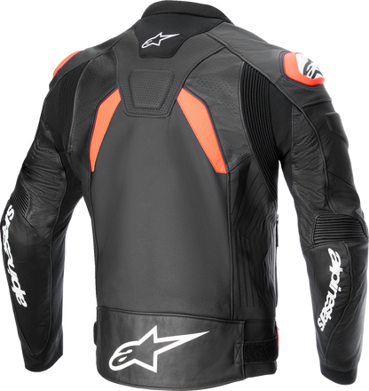 ALPINESTARS GP Plus R v4 Airflow Leather Jacket - Black/Red Fluo/White - US 40 / EU 50 3100624-1321-50