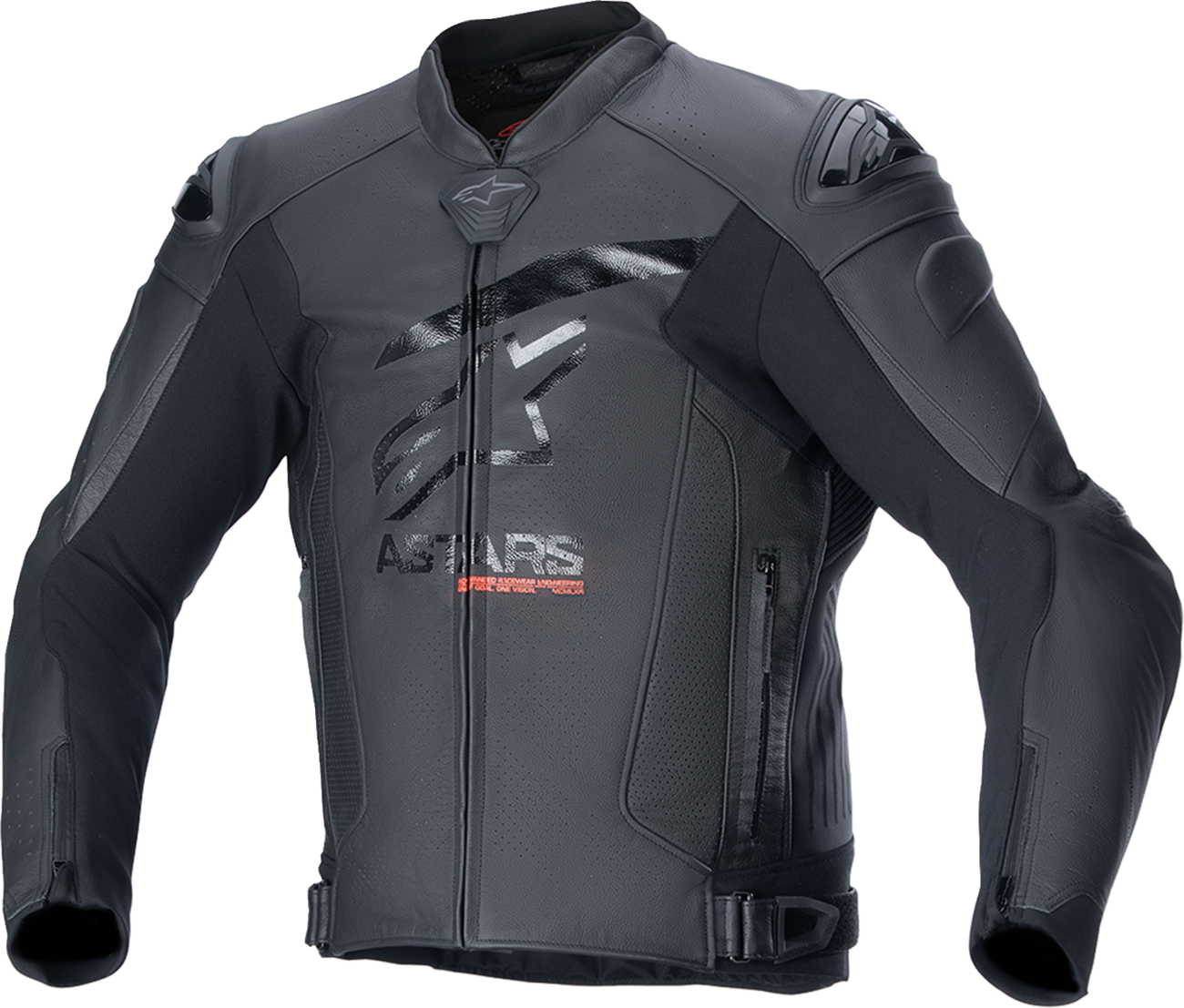 ALPINESTARS GP Plus R v4 Airflow Leather Jacket - Black/Black - US 46 / EU 56 3100624-1100-56