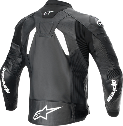 ALPINESTARS GP Plus R v4 Airflow Leather Jacket - Black/White - US 48 / EU 58 3100624-12-58