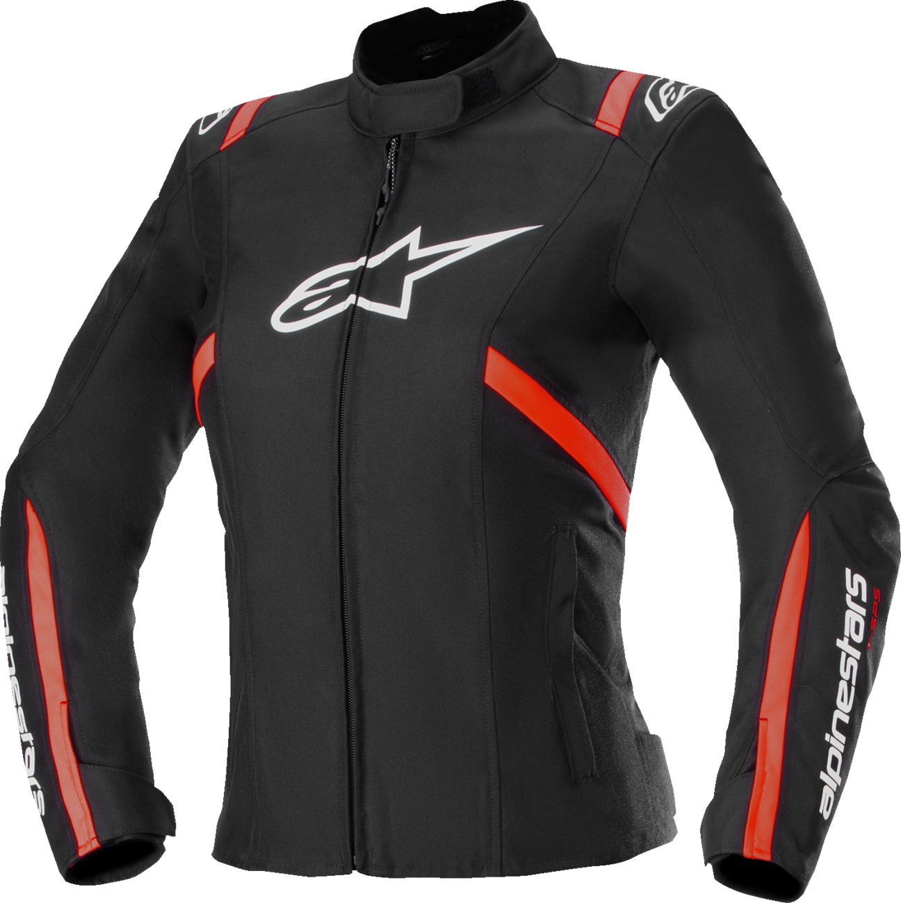 ALPINESTARS Stella T-SPS v2 WP Jacket - Black/White/Red Fluo - 2XL 3210225-1231-2X