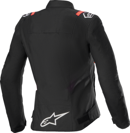 ALPINESTARS Stella T-SPS v2 WP Jacket - Black/White/Red Fluo - XL 3210225-1231-XL