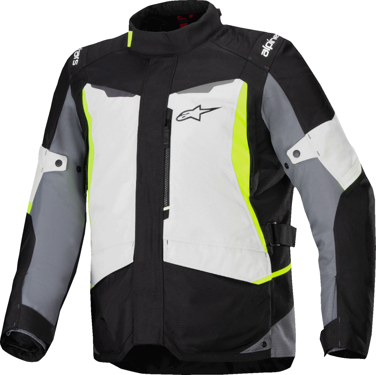 ALPINESTARS ST-1 WP Jacket - Ice Gray/Black/Yellow Fluo - 2XL 3200625-9145-2XL