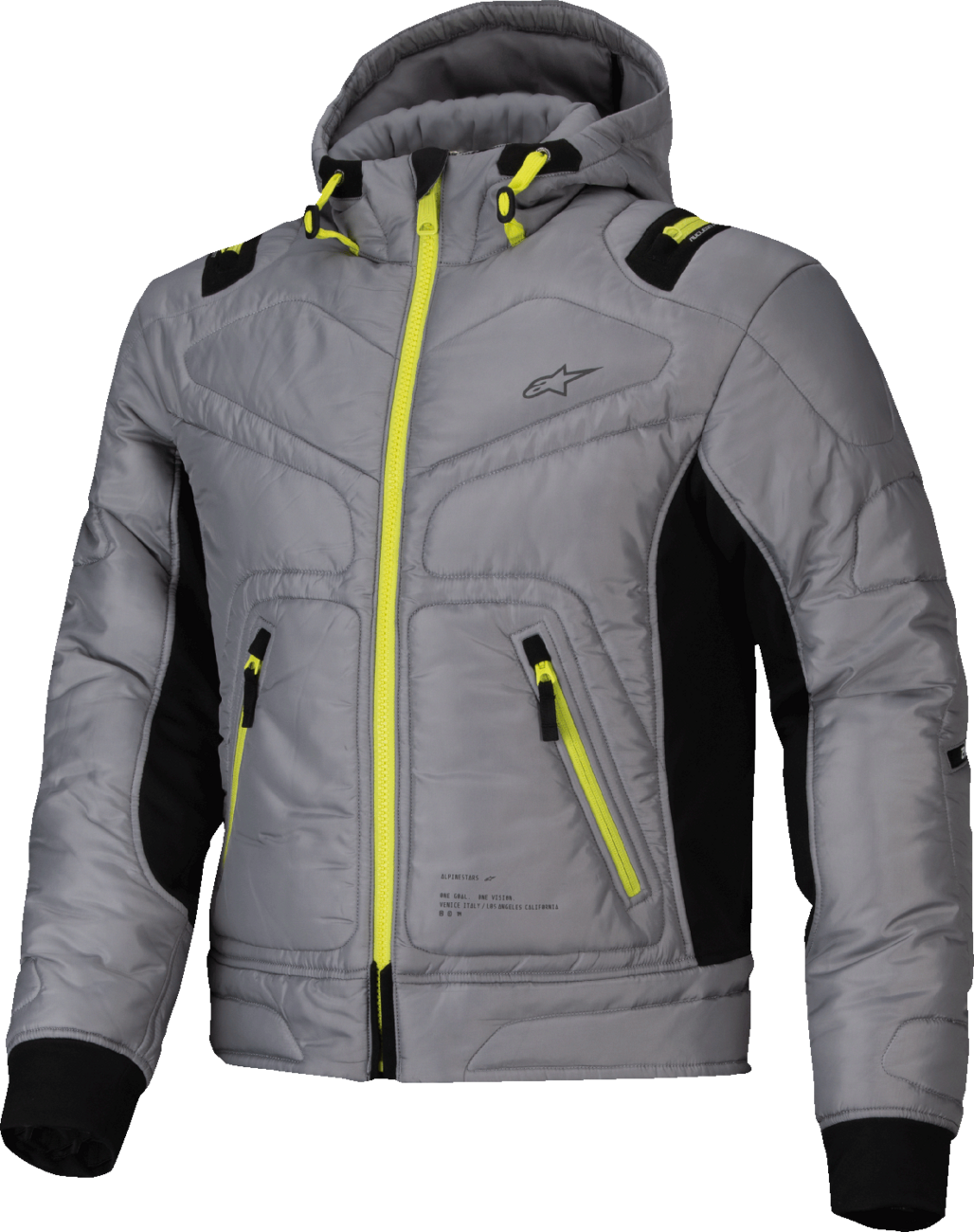 ALPINESTARS Mohobbs WP Jacket - Lunar Gray/Lime Punch - 3XL 3200925-9143-3XL