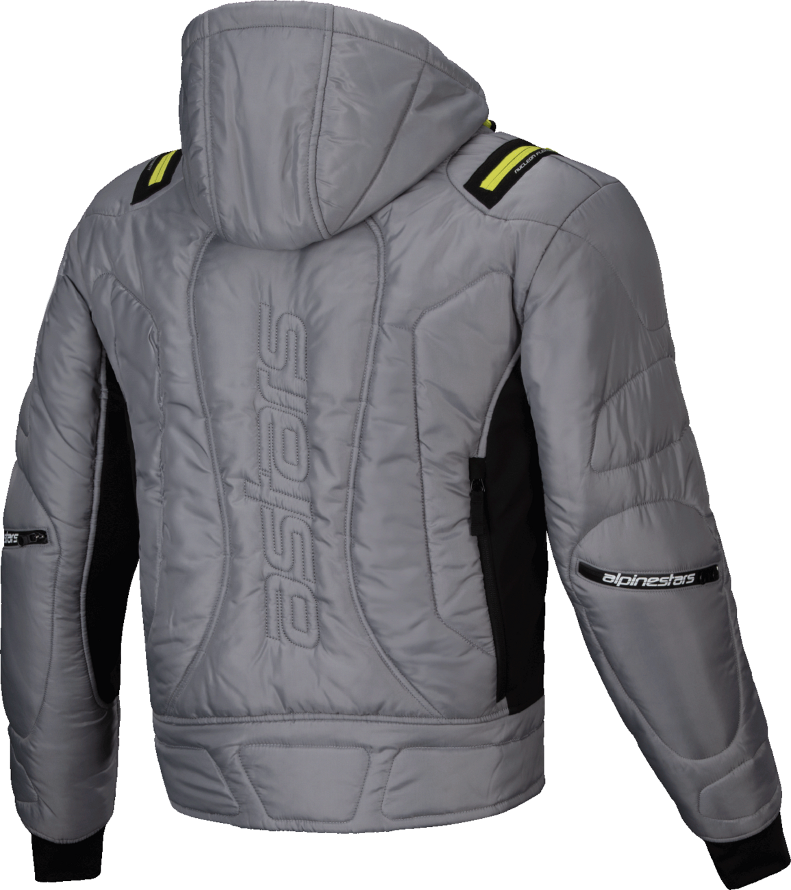 ALPINESTARS Mohobbs WP Jacket - Lunar Gray/Lime Punch - 4XL 3200925-9143-4XL