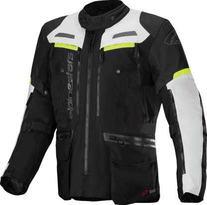 ALPINESTARS Bogota Pro Drystar® Jacket - Dark Black/Ice Gray/Yellow Fluo - XL 3207023-1381-XL