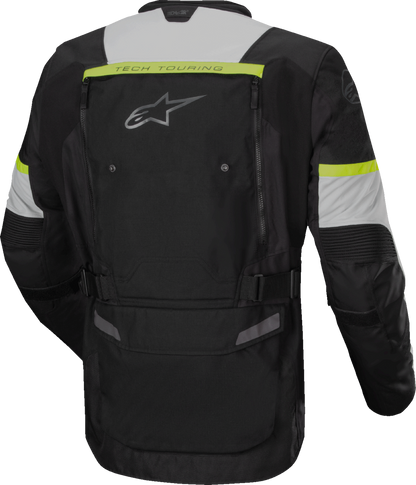 ALPINESTARS Bogota Pro Drystar® Jacket - Dark Black/Ice Gray/Yellow Fluo - Large 3207023-1381-L
