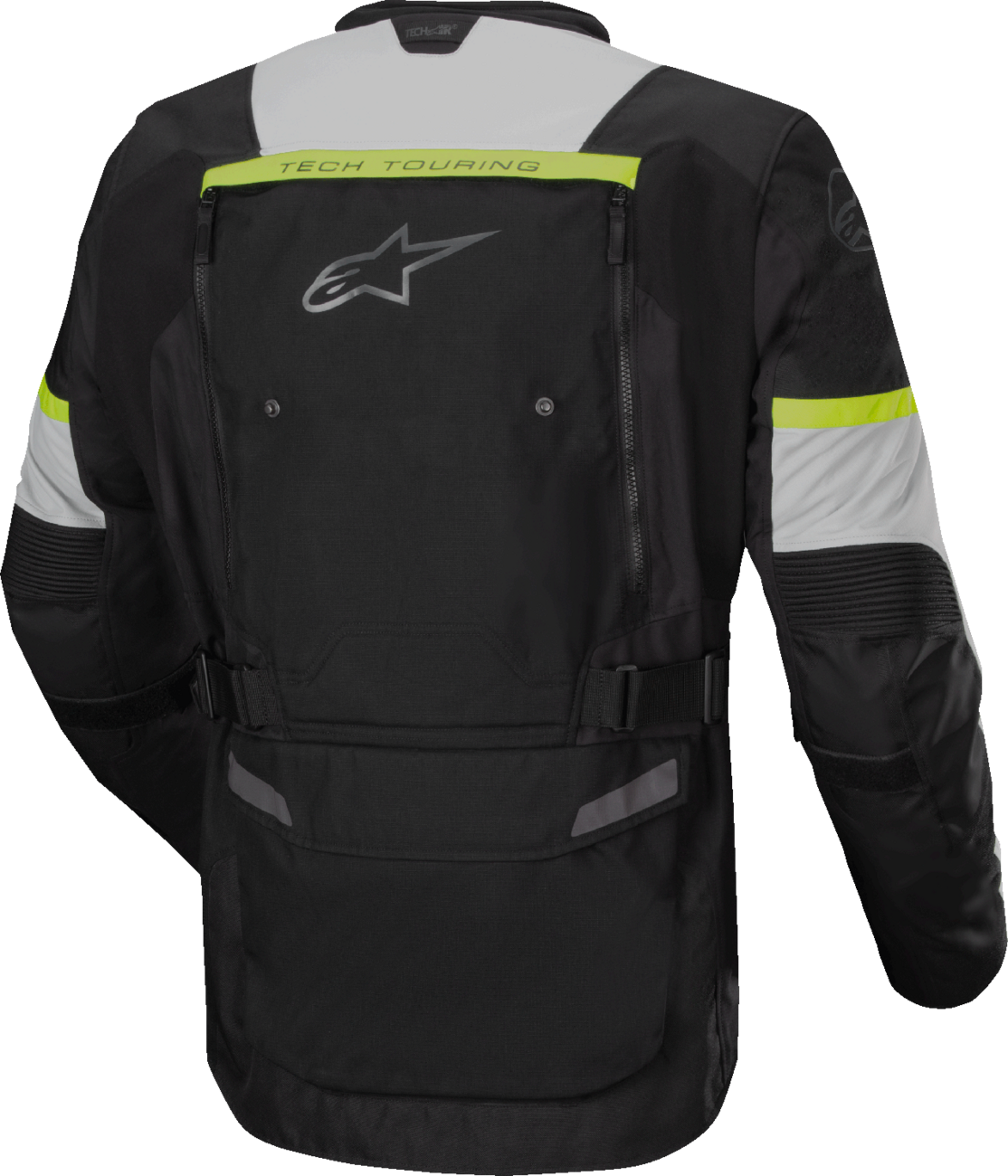 ALPINESTARS Bogota Pro Drystar® Jacket - Dark Black/Ice Gray/Yellow Fluo - 4XL 3207023-1381-4XL
