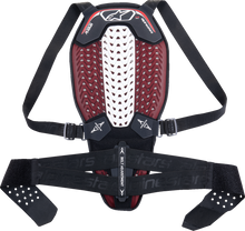 ALPINESTARS Nucleon Plasma Back Protector - Black/White/Red - XS 6504325-123-XS