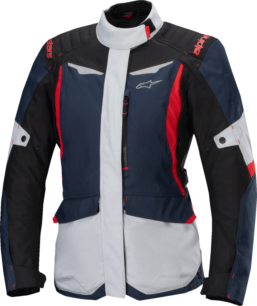 ALPINESTARS Stella ST-1 Waterproof Jacket - Blue/Black/Red Fluo - Small 3210325-7093-S