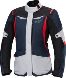 ALPINESTARS Stella ST-1 Waterproof Jacket - Blue/Black/Red Fluo - Large 3210325-7093-L