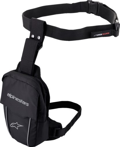 ALPINESTARS Thigh Bag - Black 6108121-1100-OS