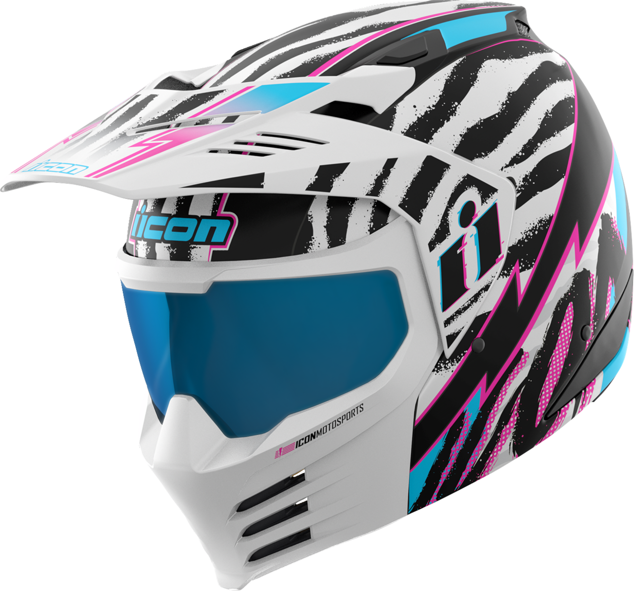 ICON Elsinore™ Helmet - Rad Dawn - White - XL 0104-3342