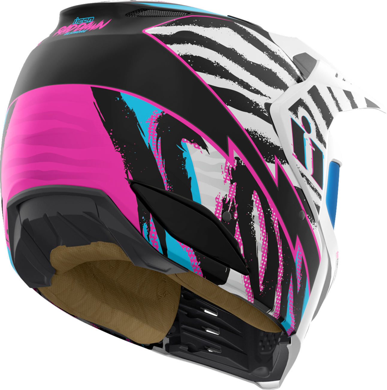 ICON Elsinore™ Helmet - Rad Dawn - White - Medium 0104-3340