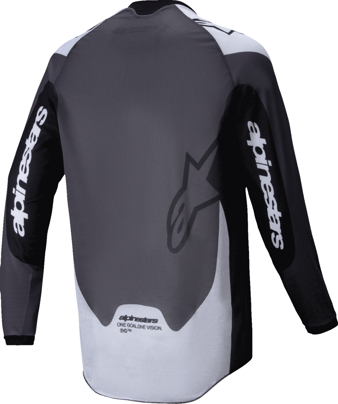 ALPINESTARS Pro-Dura Long-Sleeve Jersey - Black/Magnet White - Small 3760125-1417-S