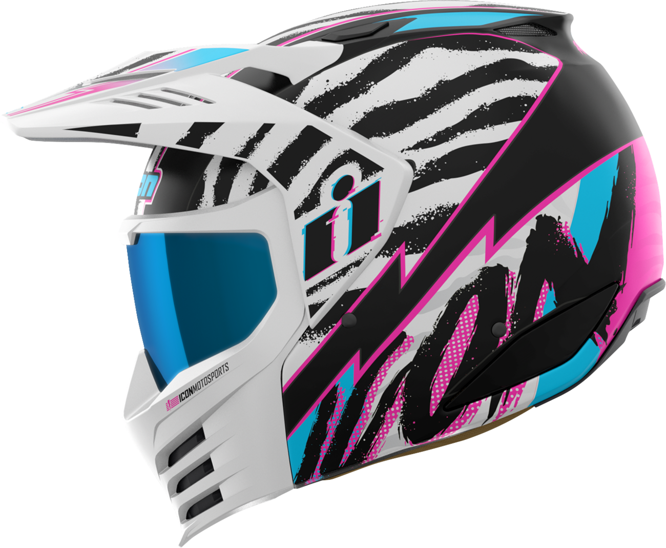 ICON Elsinore™ Helmet - Rad Dawn - White - 2XL 0104-3343
