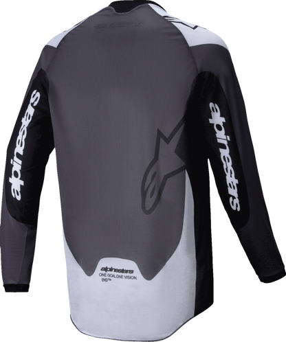 ALPINESTARS Pro-Dura Long-Sleeve Jersey - Black/Magnet White - XL 3760125-1417-XL