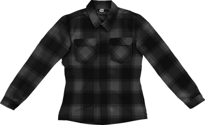 ICON Women's Fallblock CX Flannel™ Jacket - Black - Large 2822-1672