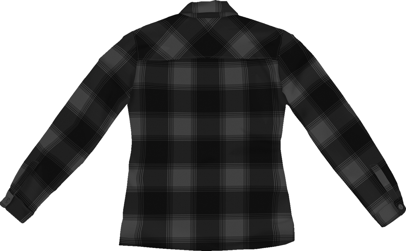 ICON Women's Fallblock CX Flannel™ Jacket - Black - 2XL 2822-1674