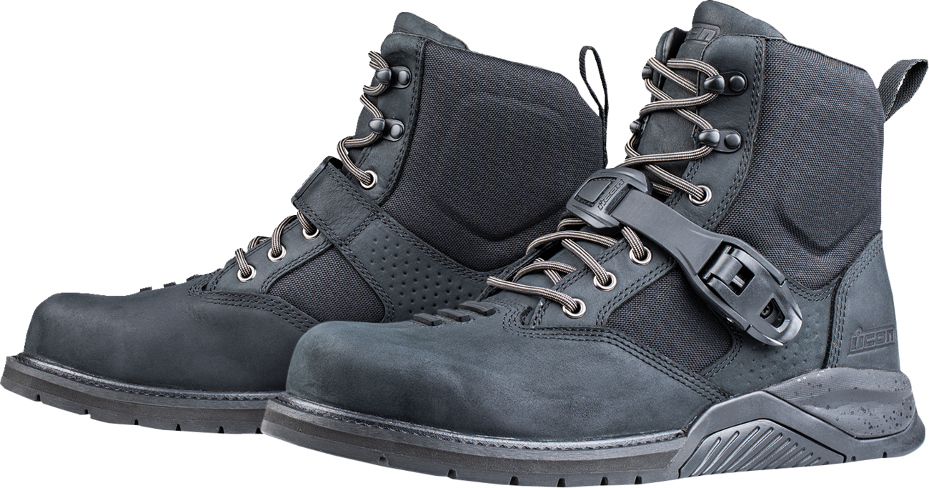 ICON Superduty6 Safety Toe Boots - Black - US 14 3403-1387