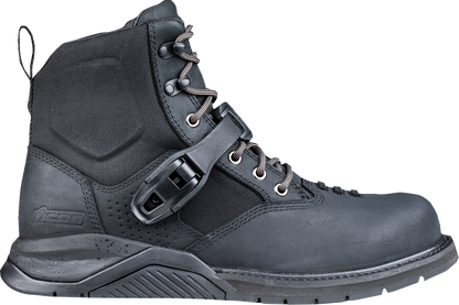 ICON Superduty6 Safety Toe Boots - Black - US 8.5 3403-1378