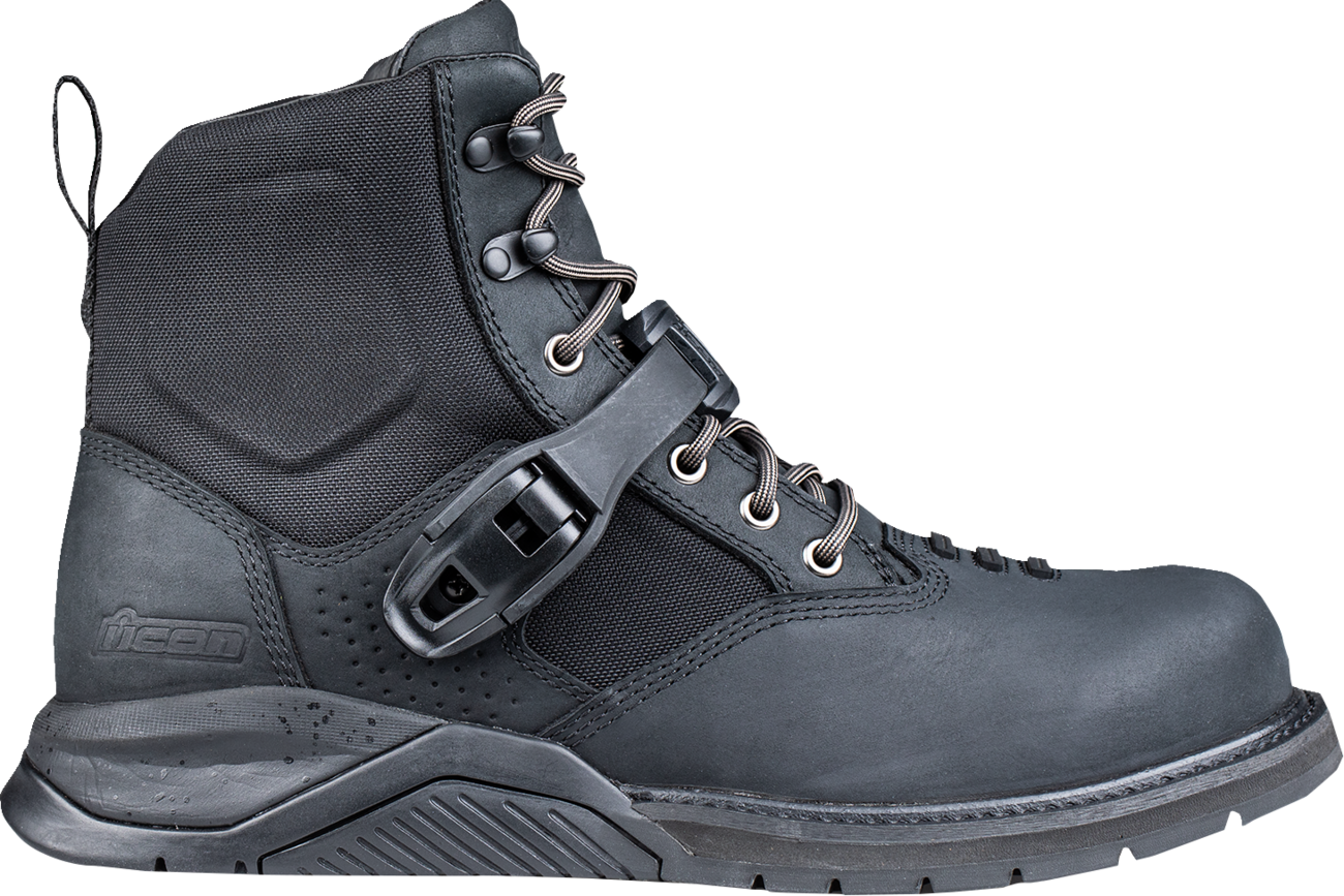 ICON Superduty6 Safety Toe Boots - Black - US 11.5 3403-1384