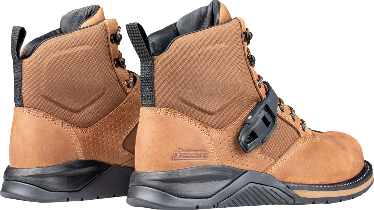 ICON Superduty6 Safety Toe Boots - Brown - US 10 3403-1393