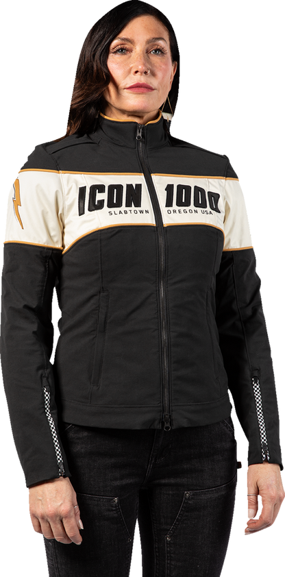 ICON Women's Hella 4™ Jacket - Black - Small 2822-1677