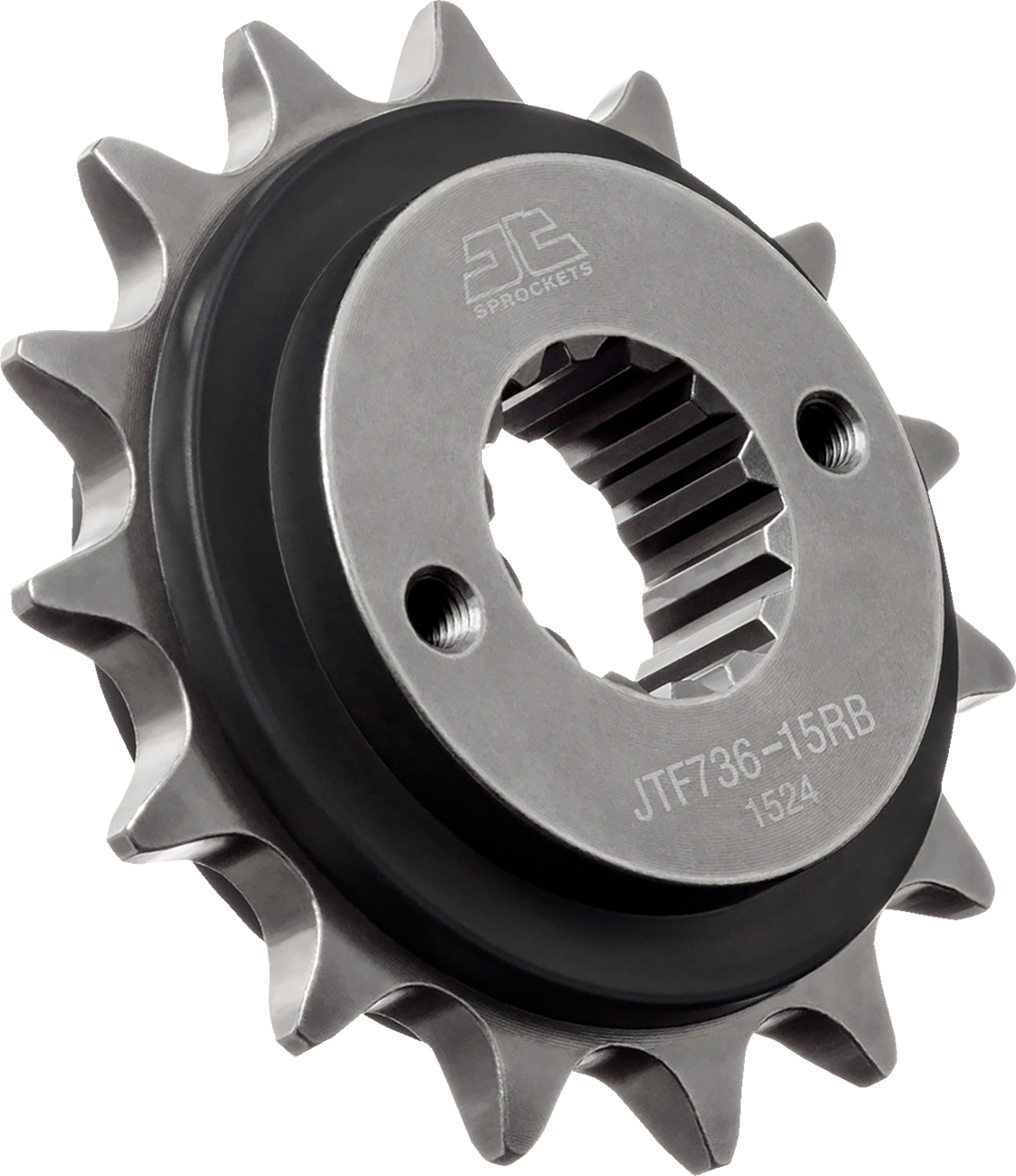 JT SPROCKETS Front Sprocket - Rubber Cushioned - 15 Tooth - Ducati JTF736.15RB
