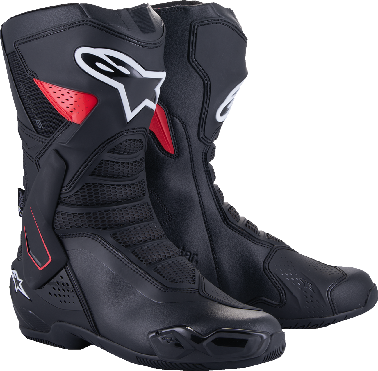 ALPINESTARS SMX-6 V3 Drystar® Boots - Black/Red - US 13.5/EU 49 2243025-13-49