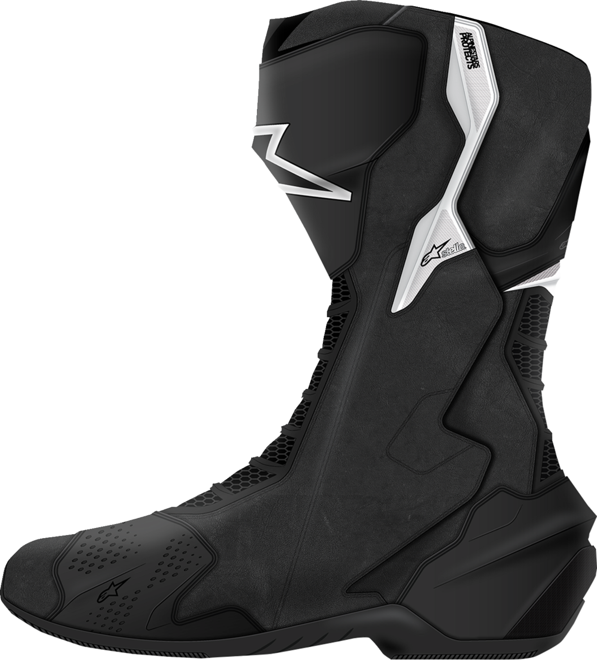 ALPINESTARS Stella SMX-6 V3 Boots - Black/White - US 8.5 / EU 40 2223125-12-40