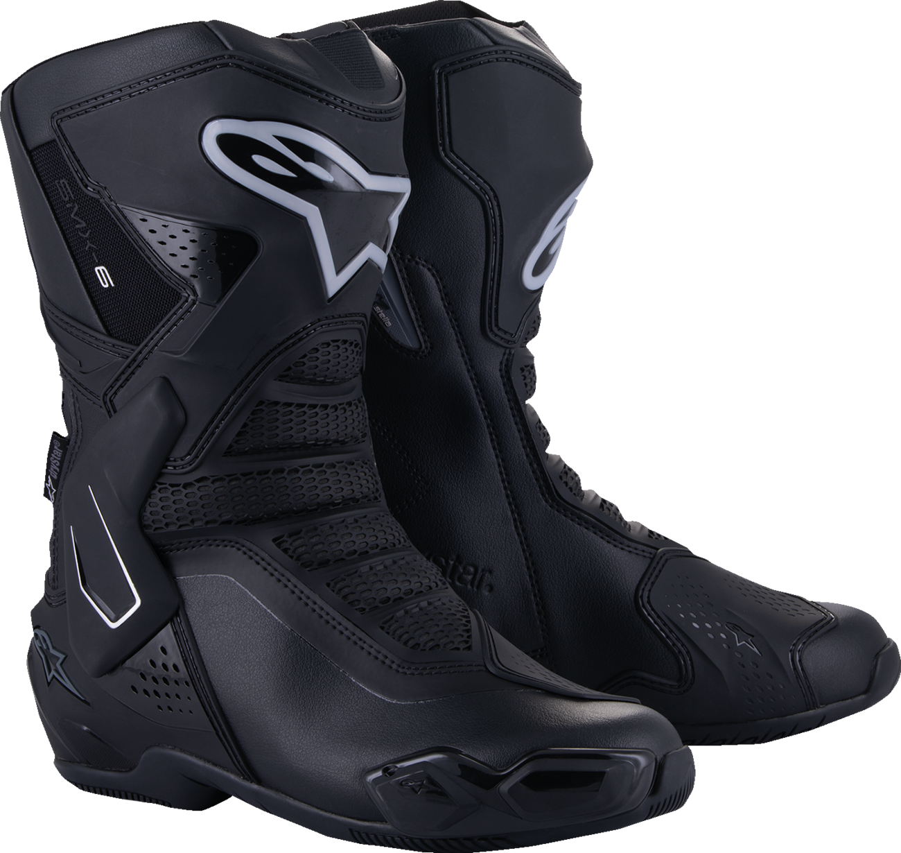 ALPINESTARS Stella SMX-6 V3 Drystar® Boots - Black/Silver - US 10 / EU 42 2243125-119-42