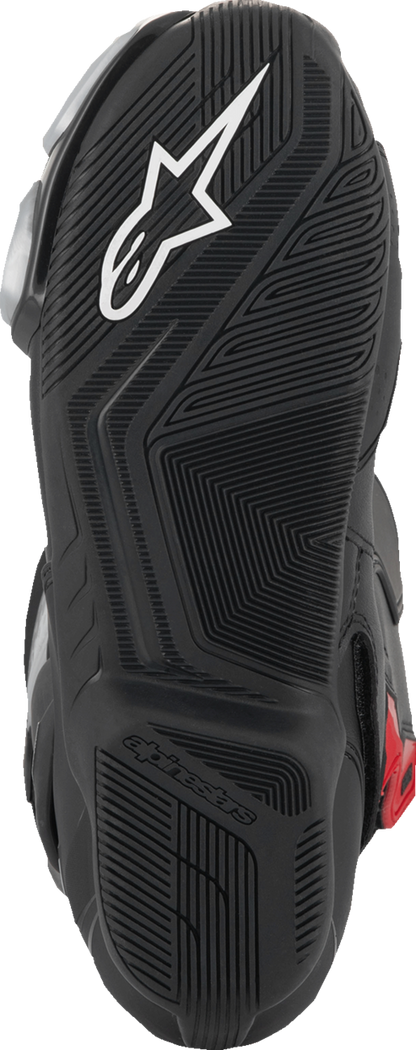 ALPINESTARS SMX-6 V3 Vented Boots - Black/Silver/Red - US 9/EU 43 2223225-199-43