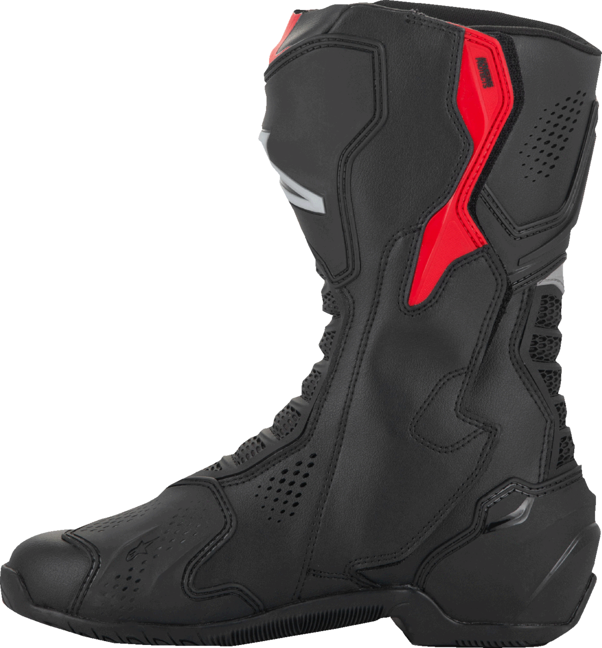 ALPINESTARS SMX-6 V3 Vented Boots - Black/Silver/Red - US 8/EU 42 2223225-199-42