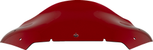 KLOCK WERKS Kolor Flare™ Windshield - 10" - Red - FLTR KWW-01-0715
