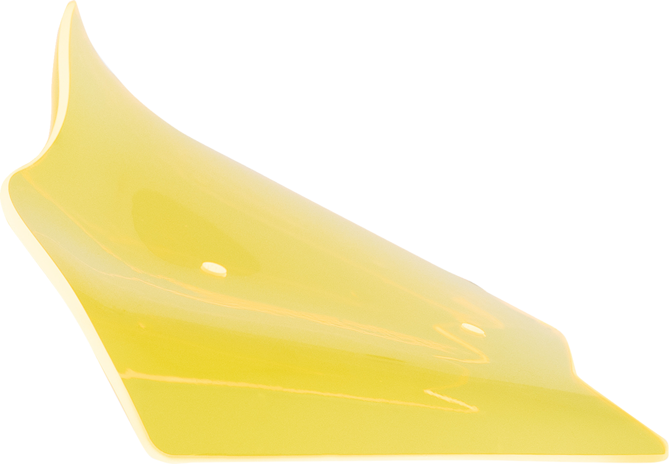 KLOCK WERKS Kolor Flare™ Windshield - 8" - Yellow Ice - FLHX KWW-01-0725