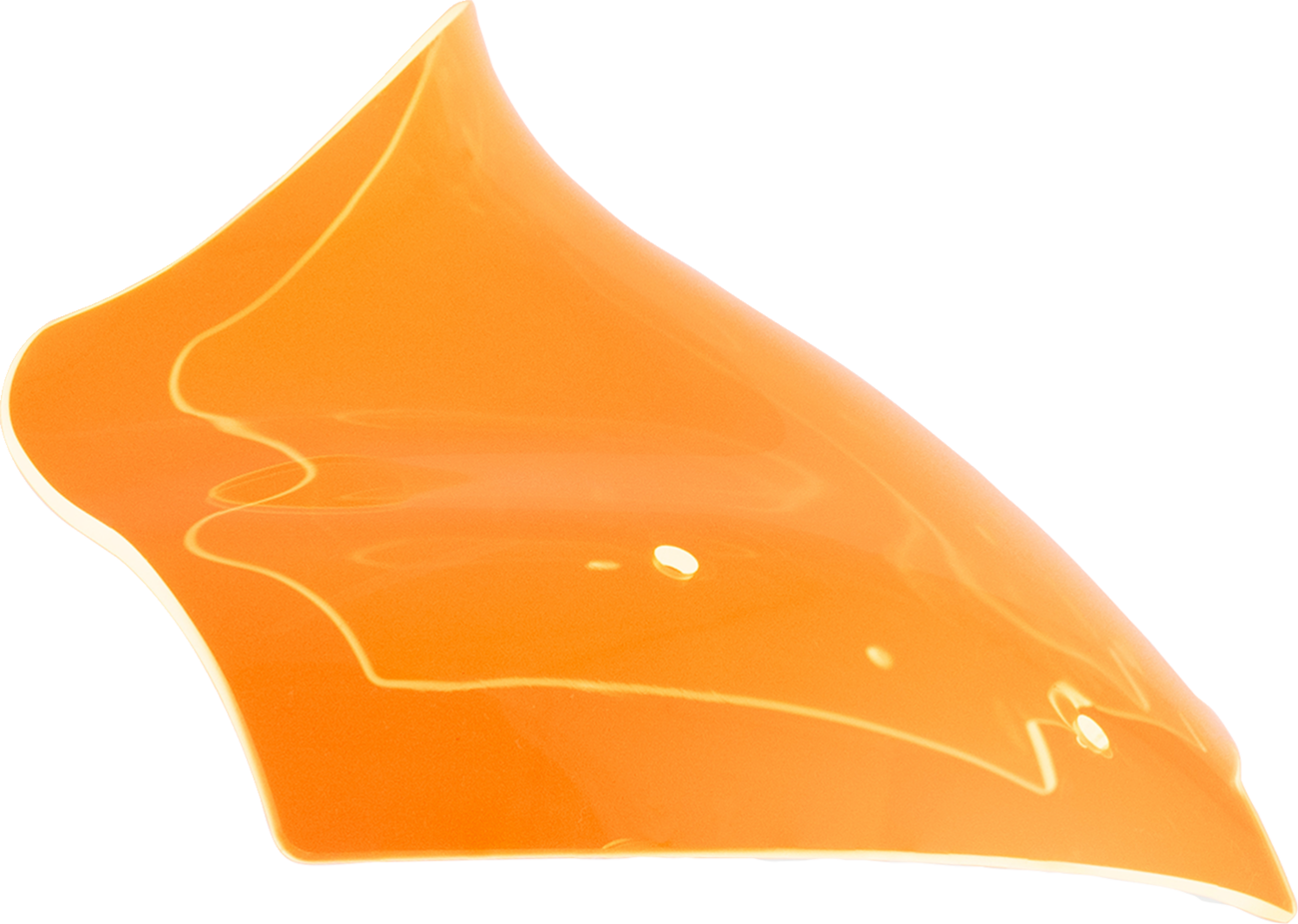 KLOCK WERKS Kolor Flare™ Windshield - 10" - Orange Ice - FLTR KWW-01-0711