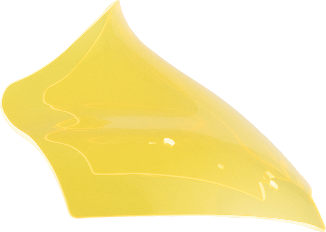 KLOCK WERKS Kolor Flare™ Windshield - 10" - Yellow Ice - FLTR KWW-01-0712