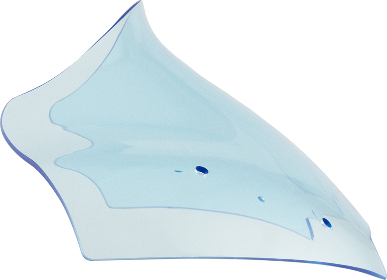 KLOCK WERKS Kolor Flare™ Windshield - 10" - Blue Ice - FLTR KWW-01-0714