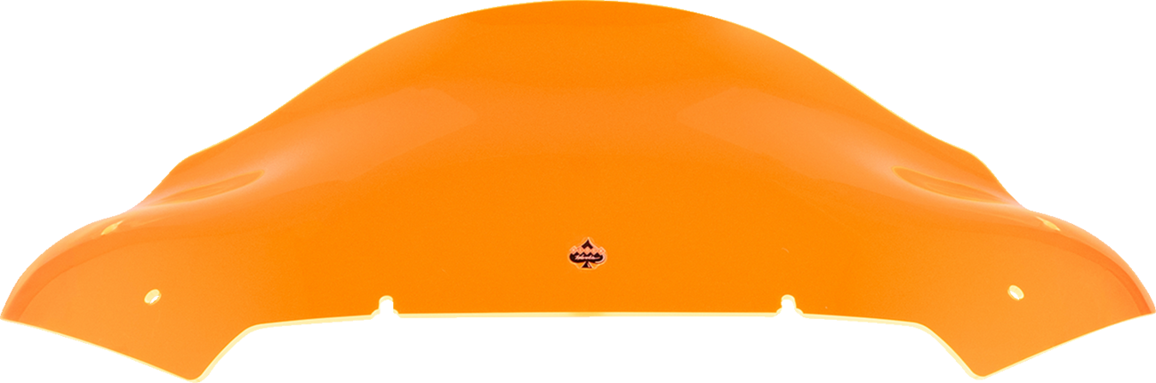 KLOCK WERKS Kolor Flare™ Windshield - 10" - Orange Ice - FLTR KWW-01-0711