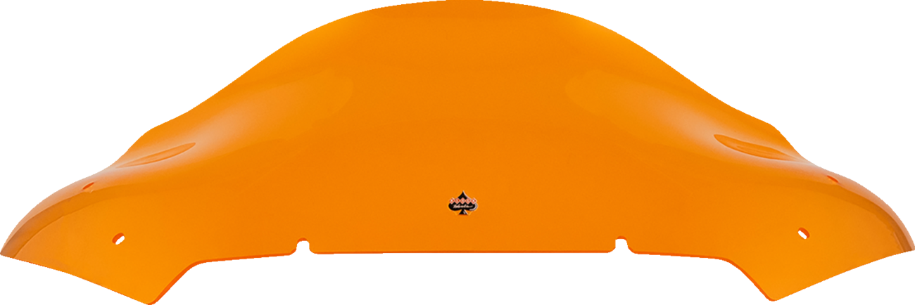 KLOCK WERKS Kolor Flare™ Windshield - 10" - Orange - FLTR KWW-01-0716