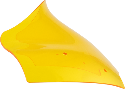 KLOCK WERKS Kolor Flare™ Windshield - 10" - Yellow - FLTR KWW-01-0717