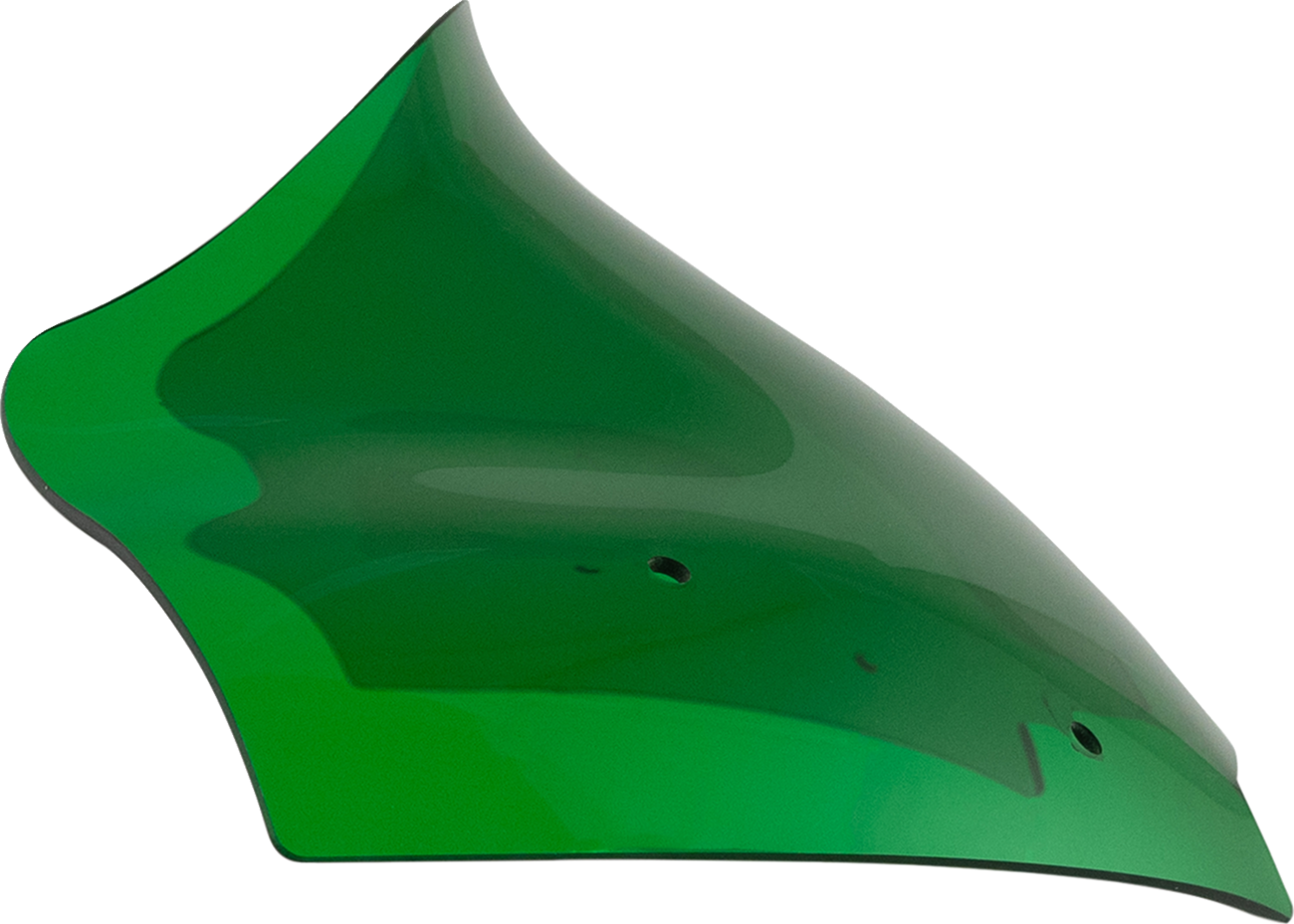 KLOCK WERKS Kolor Flare™ Windshield - 10" - Green - FLTR KWW-01-0718