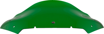 KLOCK WERKS Kolor Flare™ Windshield - 10" - Green - FLTR KWW-01-0718